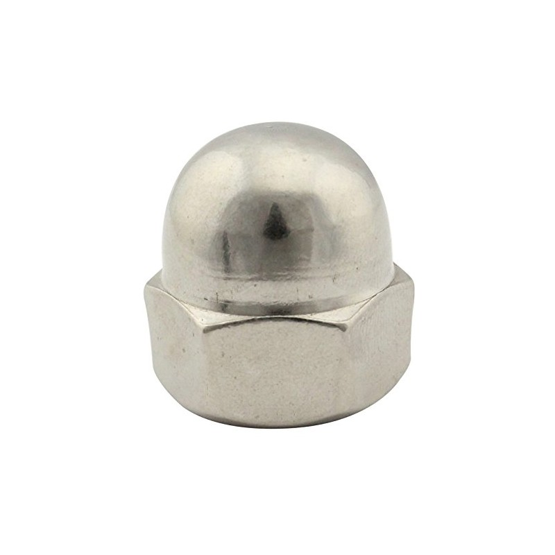 SC-Normteile Pack of 5 cap nuts (high version) M12 DIN1587