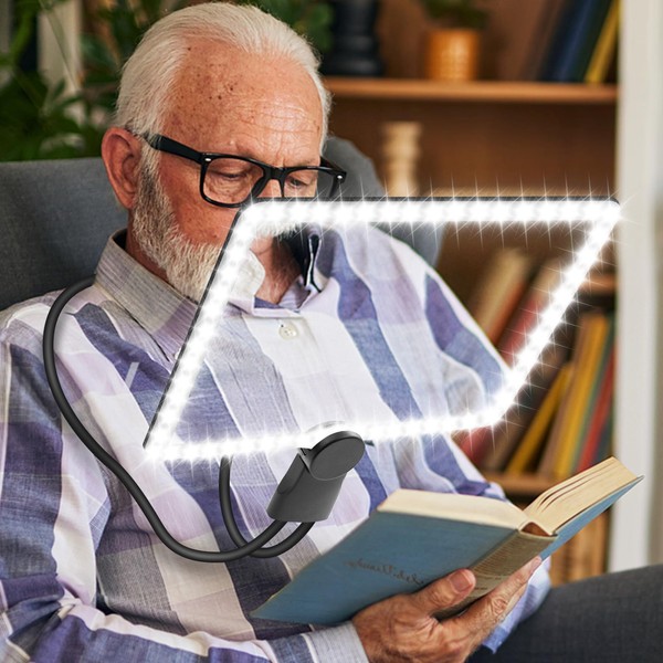10x Large Magnifying Glass for Reading with Light,Books Full Page