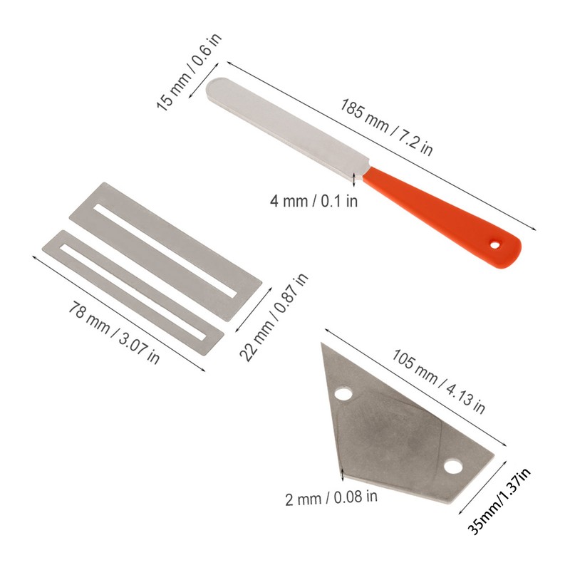 Guitar Fret Crowning File Leveling Tool Grinding Protectors DIY Repair