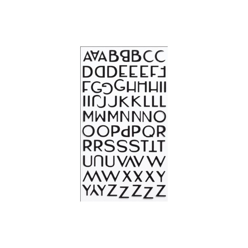 Sticko Alphabet Stickers, Aristocrat