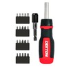 Dekton 22pc Ratchet Screwdriver Set | Includes Precision Bits, Magnetic