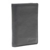Esquire Oslo RFID Leather Credit Card Holder 7.5 cm, black,