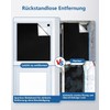 BKSAI Fenster Verdunkelung Magnetisch Verdunklungsstoff Verdunkelungsrollo Magnetverschluss (1, 79X96CM)