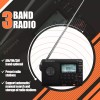 Retekess V115 Digital Radio AM FM, Portable Shortwave Radios, Rechargeable