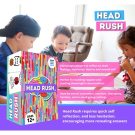 Head Rush - Social Skills Games and Therapy Games, A Game That Develops Mindfulness, Self Awareness, and Communication