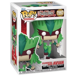 POP Yu-Gi-Oh! - Elemental Hero Avian Funko Vinyl Figure (Bundled with Compatible Box Protector Case), Multicolor, 3.75 inches