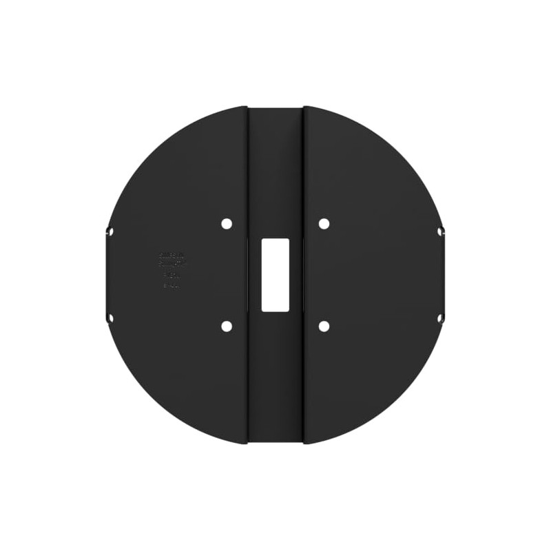 Simpson Strong-Tie PBV10PC PBV 10-in. Black Powder-Coated Hidden Standoff Post