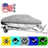 SBU GRAY BOAT COVER FOR TRACKER SPORT TARGA V-17 WT