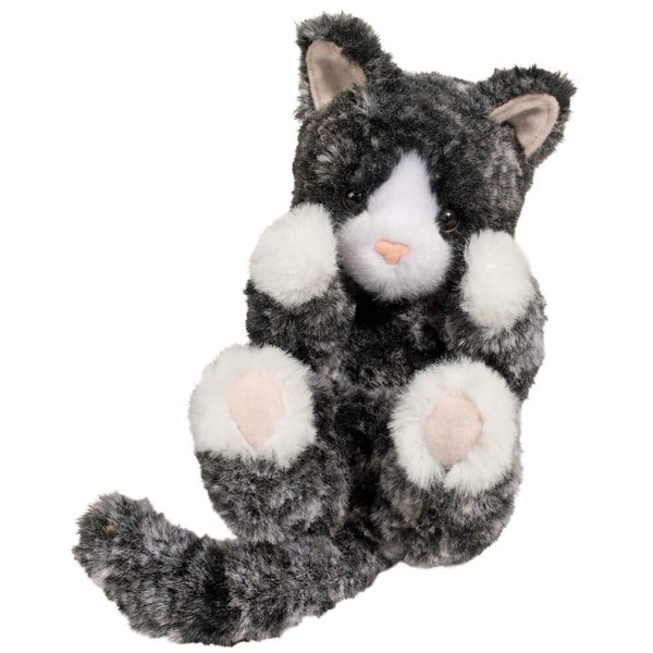 Douglas Black & White Kitten Lil' Handful Plush Stuffed Animal