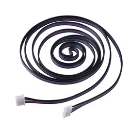 Yoidesu 3D Printer Stepper Motors Cables Wire HX2.54 4pin-6pin White Dual-Terminal Motor Connector Cables(500~1500MM)(1500mm)
