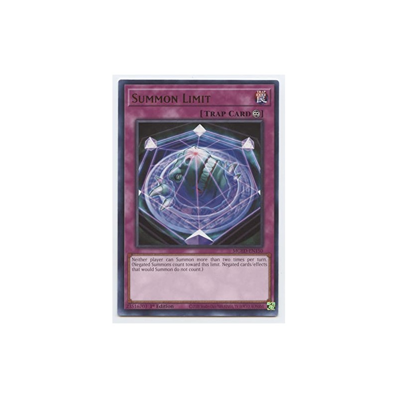 Summon Limit - MGED-EN150 - Rare - 1st Edition