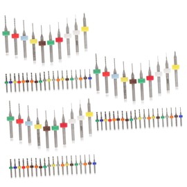 TEHAUX 3sets Tungsten PCB Drill Bit Jewelry Engraving and Circuit Board Work Hand Drill Bits for DIY Projects Durable and Easy to Use 30pcs*3