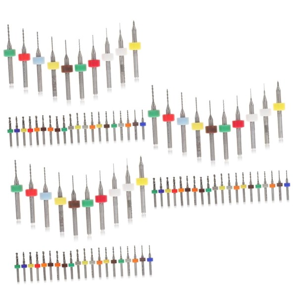 TEHAUX 3sets Tungsten PCB Drill Bit Jewelry Engraving and Circuit
