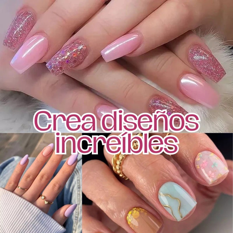 Universo en Linea 4pzs Kit Gel Base Coat Matte Top