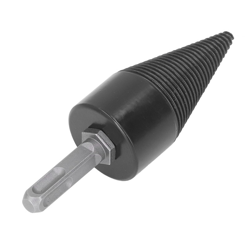 Firewood Bit Cone Wood Splitting Drill Carbon Steel Log Splitter