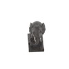 Deco 79 Polystone Elephant Decorative Sculpture Home Decor Statue, Accent