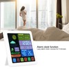 Wireless Weather Clock Digital Thermometer Hygrometer with Touch Screen for