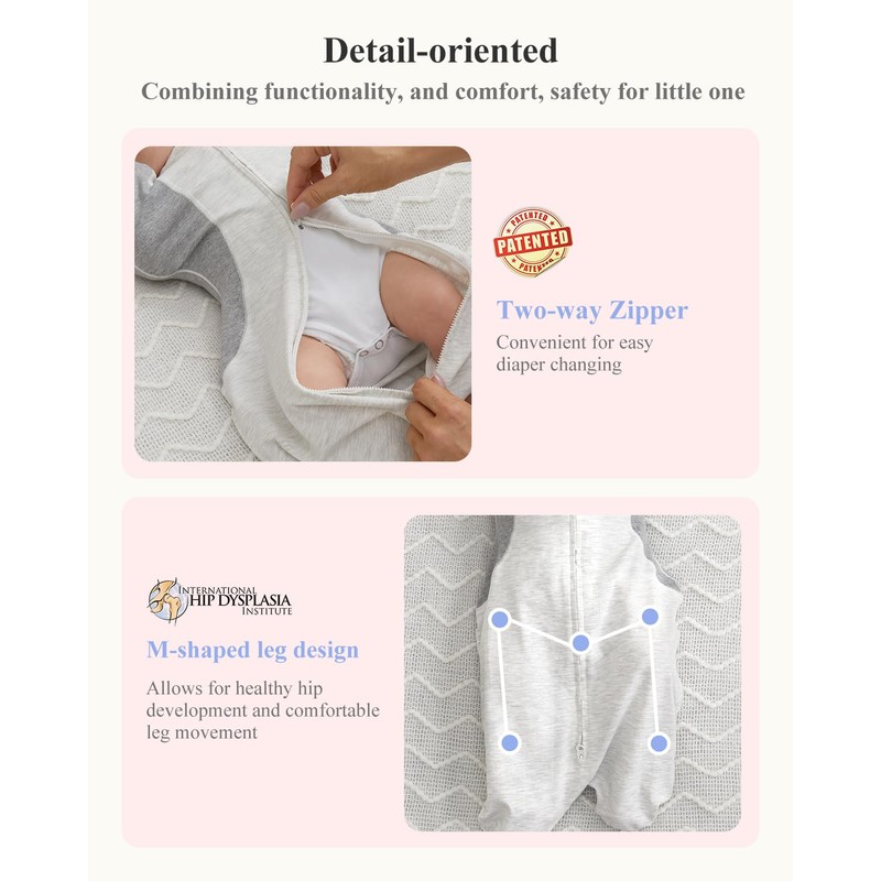 KIDIRA Newborn Swaddle, Swaddles for Newborn 0-1 Months 3.8-6lb, Arms