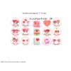 Homemade Kissy Face Planner Stickers #106 / Planner Stickers  / Valentines