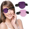 2 Pcs 3D Eye Patches for Adults and Kids, Adjustable