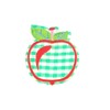 Miniblings Apple Iron-On Badge / Iron-On Patch Fruit Order Green