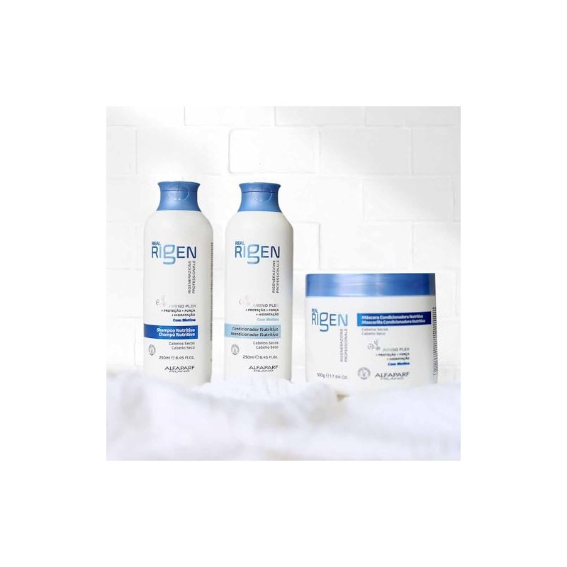 Alfaparf Milano Real Rigen Mascarilla Acondicionadora Nutritiva - Cabello Normal