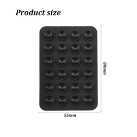 3 Stücke Multifunktion Silikon Handyhalterung, Silikon Saugnäpfe für Handy, Silikon Handy Saugnapf Halterung, Silikon Saugnapf Handyhülle, Anti-Rutsch-Handyhalter für Selfies und Videos