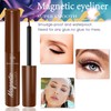 MENAKA Magnetic Eyelashes with Eyeliner Kit - Faux Mink Eyelashes