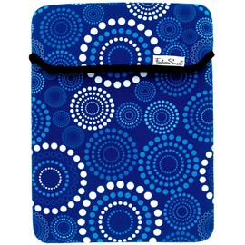 Fashion Smart Reversible Neoprene Stylish Tablet Sleeve (Unchained Melody) - Compatible with Up to 10" Tablets