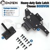 BOODVON Self Locking Gate Latch for Wooden Fence, Heavy Duty