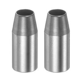 QUARKZMAN 2 Pieces Leather Round Hole Punches 4.5 mm Round Cutting Punch Hollow Tool for Handmade DIY Leather Crafts