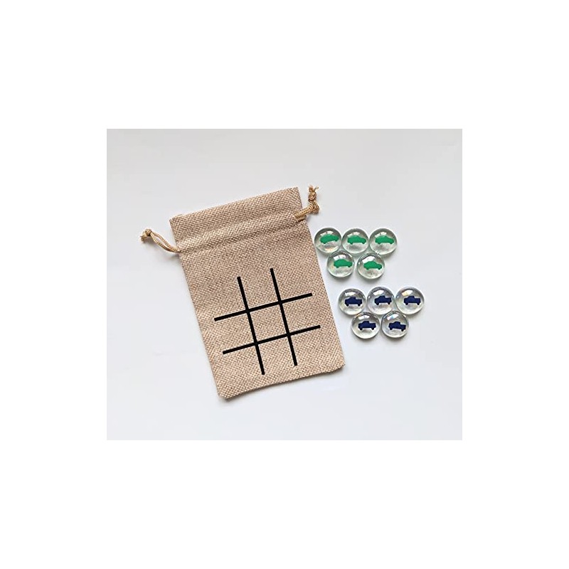 Birthday Theme Tic Tac Toe Set (Car & Truck)