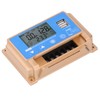 MPPT Solar Charge Controller, 12V 24V LCD Display, Dual USB
