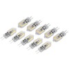 10Pcs Bi Pin Bulbs 12LED 1.2W G4 LED Bulb for
