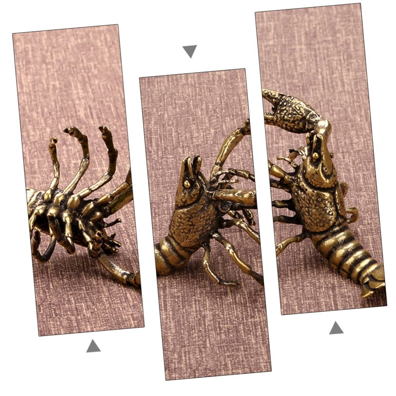 MAGICLULU 1pc Lobster Decor Lifelike Archaize Artware for Home Office