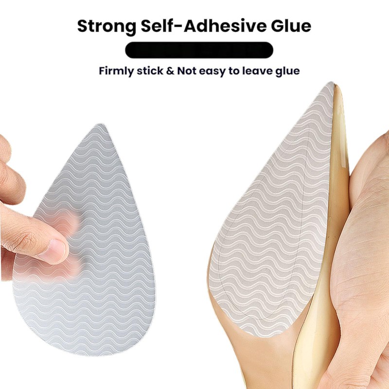 10 Pack Shoe Sole Protector Non Slip, Self-Adhesive Shoe Sole