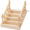HobbyFun Miniature Stairs with Handrail Wooden Item Type Miniature Width