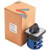 Heschen Universal Rotary Cam Selector Changeover Switch, SZW26-125/D202.2, 660V 125A,