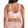 Elomi Women's Plus Size Charley Longline Underwire Bralette, Ballet Pink,
