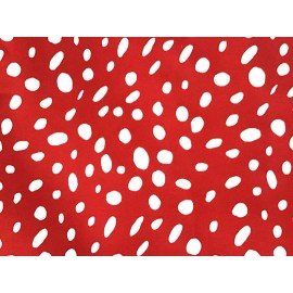 Premier Outdoor Holiday Red Dot Fabric By Premier By The Yard