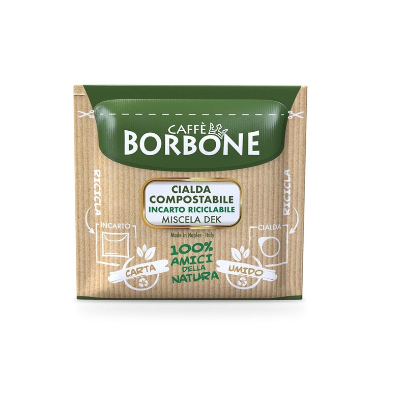 Caffe Borbone ESE Coffee Pods - Miscela Verde/Dek (Decaf) -