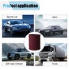 LHDOS Collapsible Trash Can Car Garbage Bag - Leather Pop-up