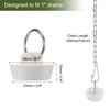 sourcing map 2Pcs Tub Stoppers, Rubber Bathtub Stoppers 25-28mm Kitchen