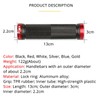 MTB Bicycle Handlebar Grips – Anti-Slip Rubber Lock-On Bike Grips