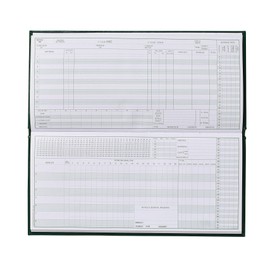 Gunn & Moore GM 60 Innings Scorebook - Green, 60-Inch