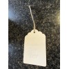 Metal Gift Tag CONGRATS TO YOU 3”x4” with Jute String