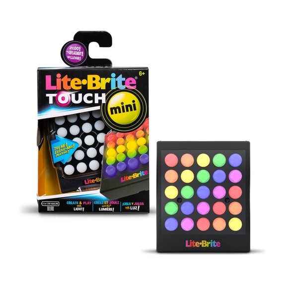 Lite Brite Mini Touch, Create Art with Light, Enhances Creativity,
