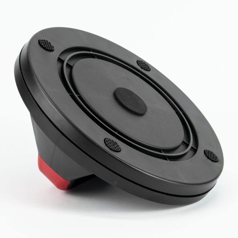 KOMODO Rotating Press Up Bars Push Ups Handles Grips (Red)