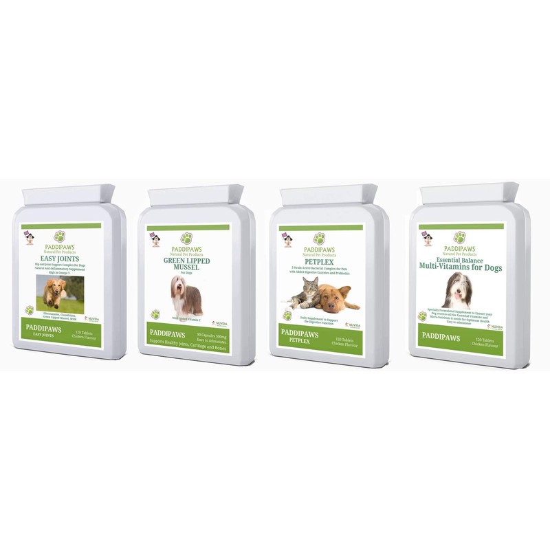 PADDIPAWS Dog Calming Tablets - A natural blend to help