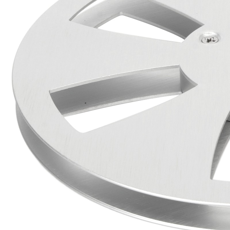 1/4 7 Inch Empty Reel Aluminum Alloy 6 Hole Open